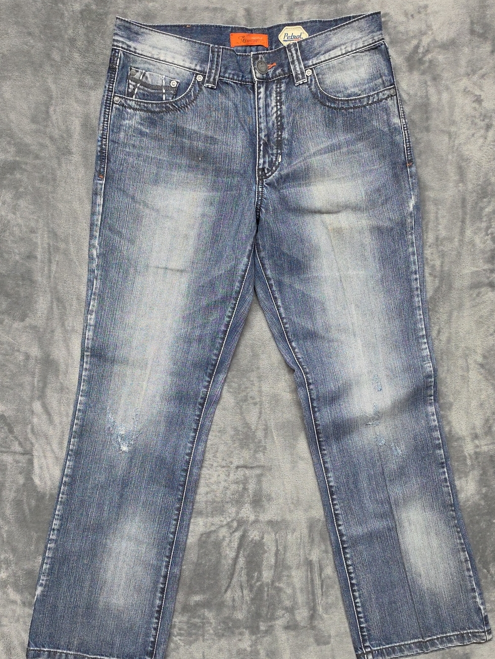 Petrol Industries Men’s Straight Jeans - Faded Blue sz 32
